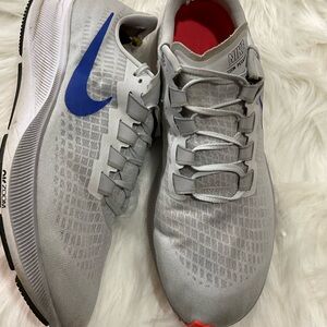 Nike Air Zoom Pegasus 37 Sneaker Running Shoes Platinum Racer Blue Size 13